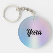 Cute Waterverf Sleutelhanger (Voorkant)