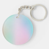 Cute Waterverf Sleutelhanger (Achterkant)