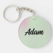 Cute Waterverf Sleutelhanger (Voorkant)