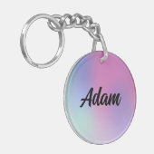 Cute Waterverf Sleutelhanger (Voorkant Links)