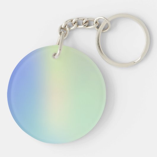 Cute Waterverf Sleutelhanger (Achterkant)