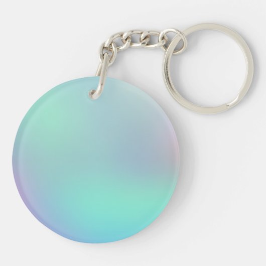 Cute Waterverf Sleutelhanger (Achterkant)