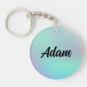 Cute Waterverf Sleutelhanger (Voorkant)