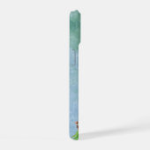 Cute Waterverf Stellar Jay Bird Wildlife Art iPhone 15 Case (Rechterkant)