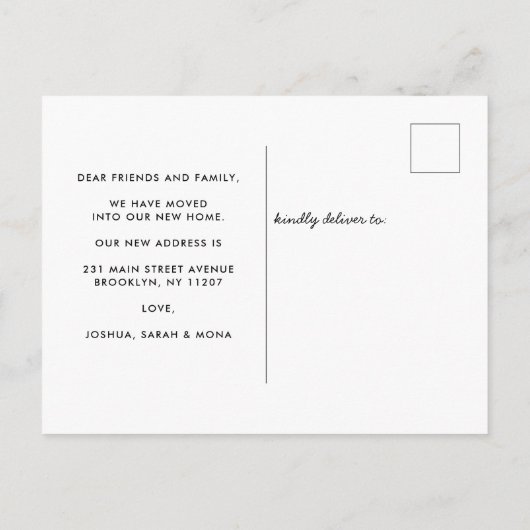 Cute Waterverf Suitcase Plant We hebben Beweging g Aankondigingskaart (Achterkant)