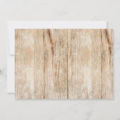 Cute Waterverf Teepee Camping Birthday Bedankkaart (Achterkant)