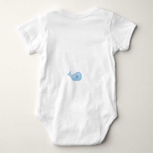 Cute Waterverf Tomato Baby Bodysuit (Achterkant)