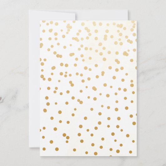 Cute Waterverf Unicorn gele uitnodiging (Achterkant)