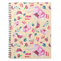 Cute Waterverf vanmiddag Tea Party Florals Teapot