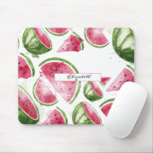 Cute Waterverf Watermelon Muismat (Met muis)