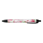 Cute Waterverf Watermelon Zwarte Inkt Pen (Bodem)