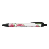 Cute Waterverf Watermelon Zwarte Inkt Pen (Bovenkant)