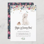 Cute Waterverf Westie Floral Kids Birthday Party Kaart<br><div class="desc">Woof! Nodig familie en vrienden uit met een schattige uitnodigingen voor verjaardagsfeestjes. Het beschikt over een aquarel bloemenslinger, een schattige West Highland White Terrier en een bijpassend bloemmotief voor de achterkant van de uitnodiging. Deze Westie hondenuitnodiging is perfect voor verjaardagsfeestjes voor kinderen en hondenverjaardagsfeestjes. De teksten zijn volledig bewerkbaar voor...</div>