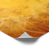 Cute Waterverf Wren Bird Painting Poster (Hoek)