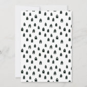 Cute We hebben de 'Black Moving Announcement' van  Aankondiging (Achterkant)