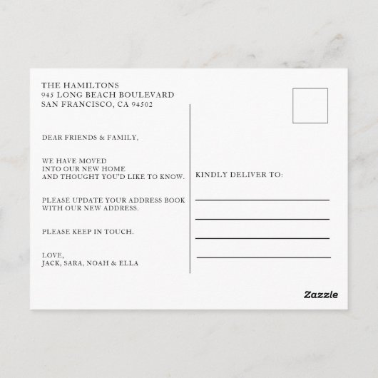 Cute We hebben de groene Waterverf voor de deur ve Briefkaart (Achterkant)