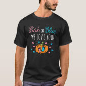Cute We houden van je Herfst, die het gender onthu T-shirt (Voorkant)