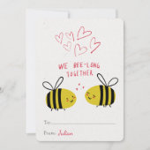 Cute we zijn een lange Valentijnsdag klaslokaal (Voorkant)