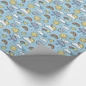 Cute Weather Cadeaupapier (Hoek)