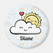 Cute Weather Magneet (Voorkant)