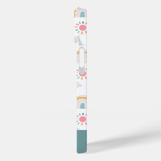 Cute Weather Pattern Case-Mate iPhone Case (Achterkant / Links)