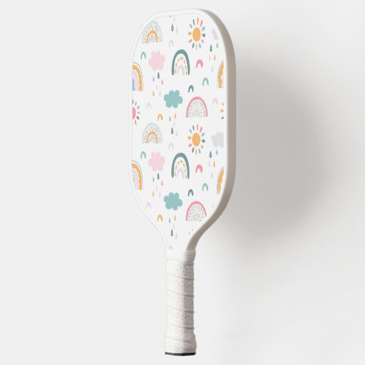 Cute Weather Pattern Pickleball Paddle (Links)