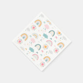 Cute Weather Pattern Servet (Hoek)