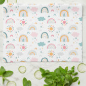 Cute Weather Pattern Theedoek (Gevouwen)