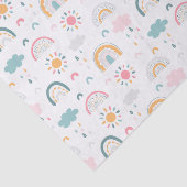 Cute Weather Pattern Tissuepapier (Detail)