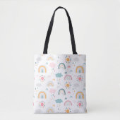 Cute Weather Pattern Tote Bag (Voorkant)