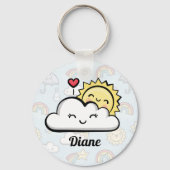 Cute Weather Sleutelhanger (Voorkant)
