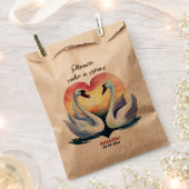 Cute Wedding Bedankzakje (Geknipt)