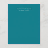 Cute Wedding Drive-by Budget Invitations (Achterkant)