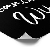 Cute Wedding Gift not Vriendin Fiancée Markt u Poster (Hoek)