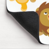 Cute Weightless Cartoon Lions Mousepad Muismat (Hoek)