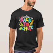 Cute Welcome Back To School Class Teaching Student T-shirt (Voorkant)