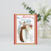 Cute  Welcome Thanksgiving Briefkaart (Staand voorkant)