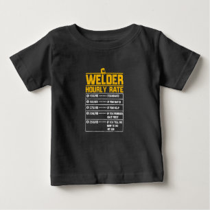 Cute Welder Funny Hourly Rate Gift for Welder