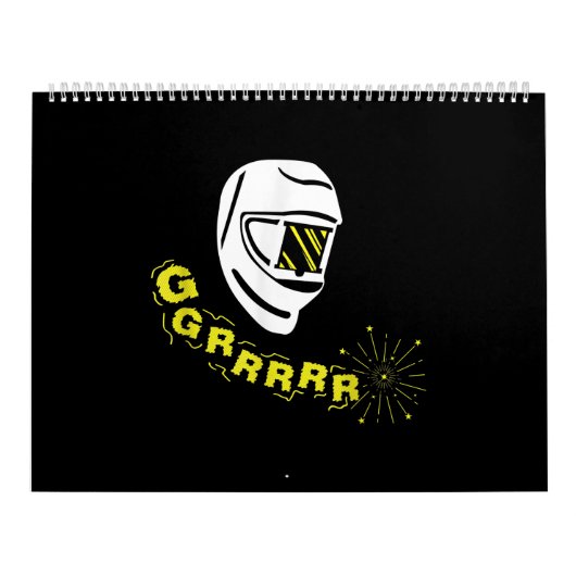 Cute Welder on Work | Best GIft for Welder Kalender (Hoes)