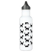 Cute Welsh Border Collie Sheep Dog Patroon Waterfles (Links)