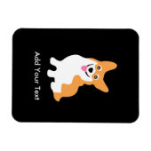 Cute Welsh Pembroke Corgi Puppy Magneet (Horizontaal)