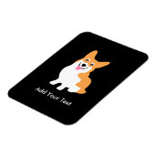 Cute Welsh Pembroke Corgi Puppy Magneet (Linkerzijde)