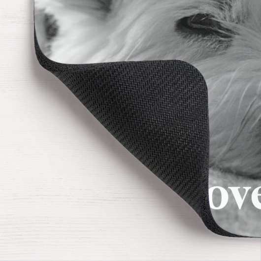 Cute West Highland Terrier Dog Mousemat / Mousepad Muismat (Hoek)