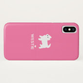 Cute West Highland Terrier - I Love Westies Case-Mate iPhone Case (Achterkant (horizontaal))