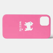 Cute West Highland Terrier - I Love Westies Case-Mate iPhone Case (Achterkant (horizontaal))