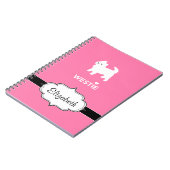 Cute West Highland Terrier - I Love Westies Notitieboek (Linkerzijde)