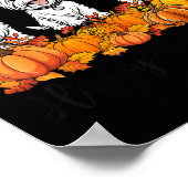 Cute West Highland White Terrier Happy Fall Ya'll  Poster (Hoek)