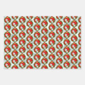 Cute West Highland White Terrier Kerstmis Wreater Inpakpapier Vel (Voorkant 2)