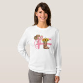 Cute Western Chic T-shirt (Voorkant volledig)