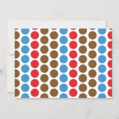 Cute Western Cowboy Baby shower Invitation Kaart (Achterkant)